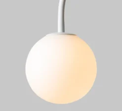 Lampadaire, Tivoli, blanc, L42cm, H163cm - It's about Romi