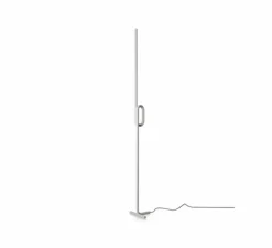 Lampadaire, Tobia, blanc, touch dimmer, LED, 2700K, 2000lm, Ø17cm, H175cm - Foscarini