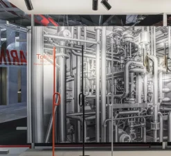 Lampadaire, Tobia, noir, touch dimmer, LED, 2700K, 2000lm, Ø17cm, H175cm - Foscarini