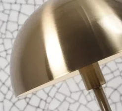 Lampadaire, Toulouse, blanc, or, Ø40cm, H150cm - It's about Romi