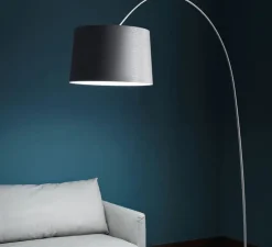 Lampadaire, Twiggy, blanc, dimmable, L60cm, H195cm - Foscarini