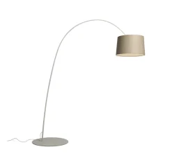 Lampadaire, Twiggy Wood, greige, LED, 2700K, 3840lm, L170-200cm, H212-228cm - Foscarini
