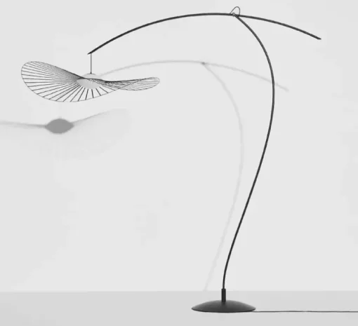 Lampadaire, Vertigo nova, noir et blanc, LED, dim, 2700K, 1350 lm, Ø110cm, H230cm - Petite Friture