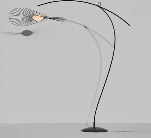 Lampadaire, Vertigo nova, noir et blanc, LED, dim, 2700K, 1350 lm, Ø110cm, H230cm - Petite Friture