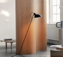 Lampadaire, VV Cinquanta, noir, Ø27,4cm, H147cm - Astep