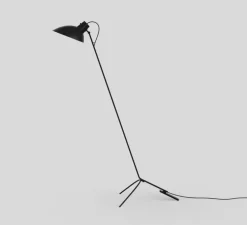 Lampadaire, VV Cinquanta, noir, Ø27,4cm, H147cm - Astep