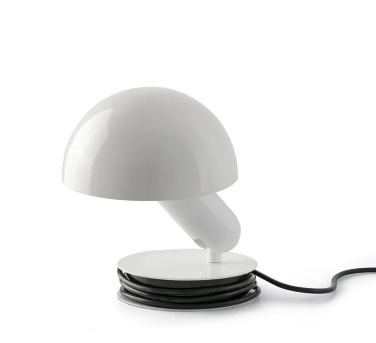 Lampe à poser à pince, Bela, blanc, Ø14,6cm, H24cm - Faro