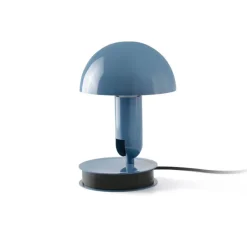 Lampe à poser à pince, Bela, bleu, Ø14,6cm, H24cm - Faro