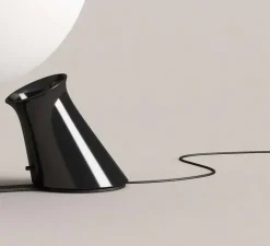 Lampe à poser, Aida, blanc, Ø41cm, H61cm - Karakter