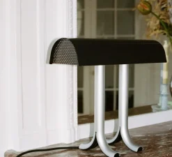 Lampe à poser, Anagram, noir métallisé, L36,5cm, H32,5cm - HAY