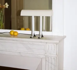 Lampe à poser, Anagram, riz, L36,5cm, H32,5cm - HAY