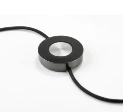 Lampe à poser, Anima, Noir mat, LED, 2700K, 462 lm, Ø32cm, H45cm - Lumina