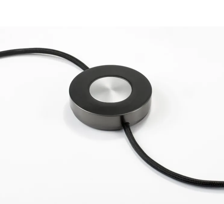 Lampe à poser, Anima, Noir mat, LED, 2700K, 462 lm, Ø32cm, H45cm - Lumina