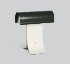 Lampe à poser, Archive, vert foncé, gris clair, LED, dim, 2700K, 900 lm, L25cm, H27cm - Northern