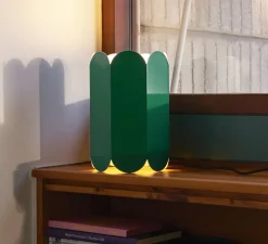 Lampe à poser, Arcs, vert de mer, Ø20cm, H30cm - Hay