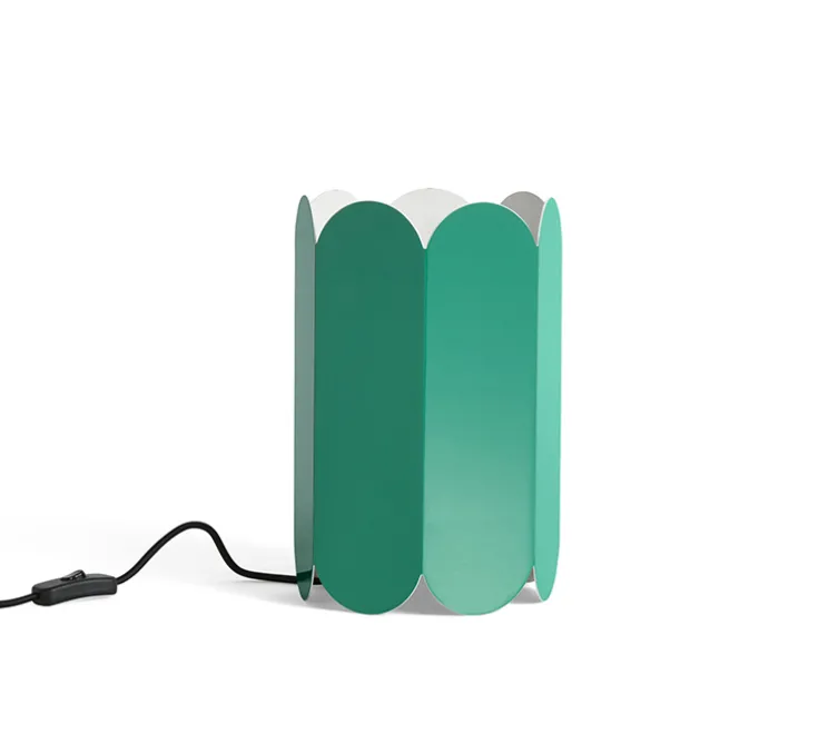 Lampe à poser, Arcs, vert de mer, Ø20cm, H30cm - Hay