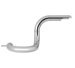 Lampe à poser, Aspide, argent, 6W, 470lm, H28cm - Gubi