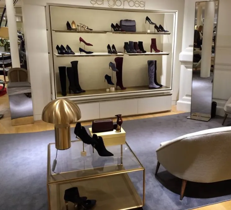 Lampe à poser, Atollo, laiton brossé, Ø25cm, H35cm - Vico Magistretti - Oluce