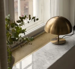 Lampe à poser, Baby Dome, laiton, Ø25cm, H24,5cm - Mater