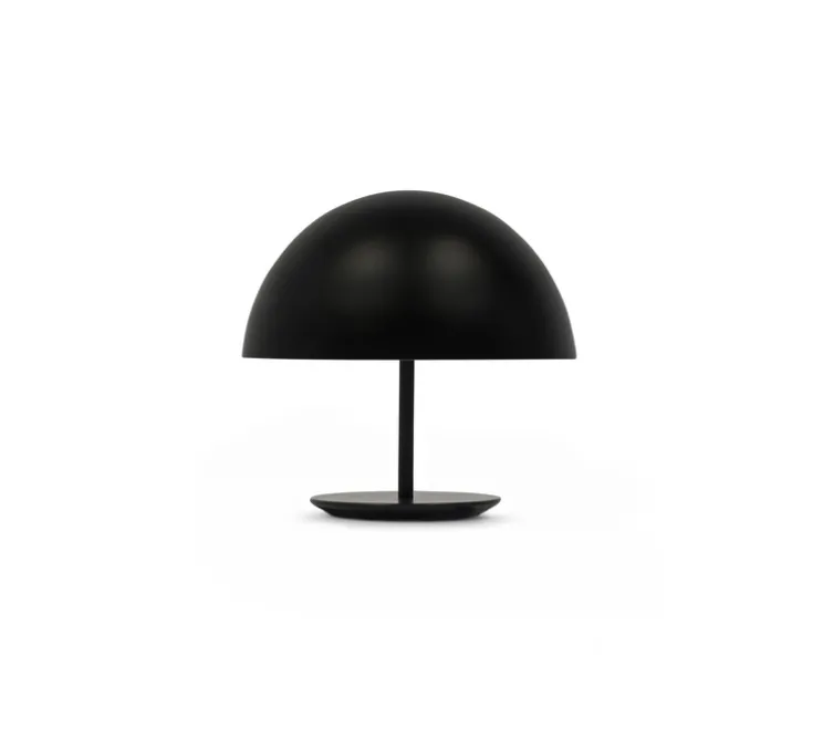 Lampe à poser, Baby Dome, noir, Ø25cm, H24,5cm - Mater