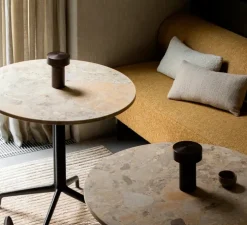 Lampe à poser, Baladeuse, Column , bronze, IP44, LED, dim, 2700K, 150 lm, Ø12cm, H17,6cm - Audo Copenhagen