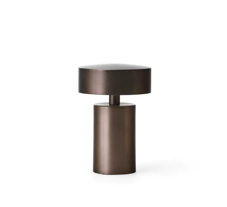 Lampe à poser, Baladeuse, Column , bronze, IP44, LED, dim, 2700K, 150 lm, Ø12cm, H17,6cm - Audo Copenhagen