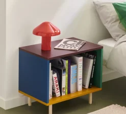 Lampe à poser, Baladeuse d'extérieur, Pao, Rouge, IP44, LED, 2800K, 220lm, Ø23cm, H23cm - HAY