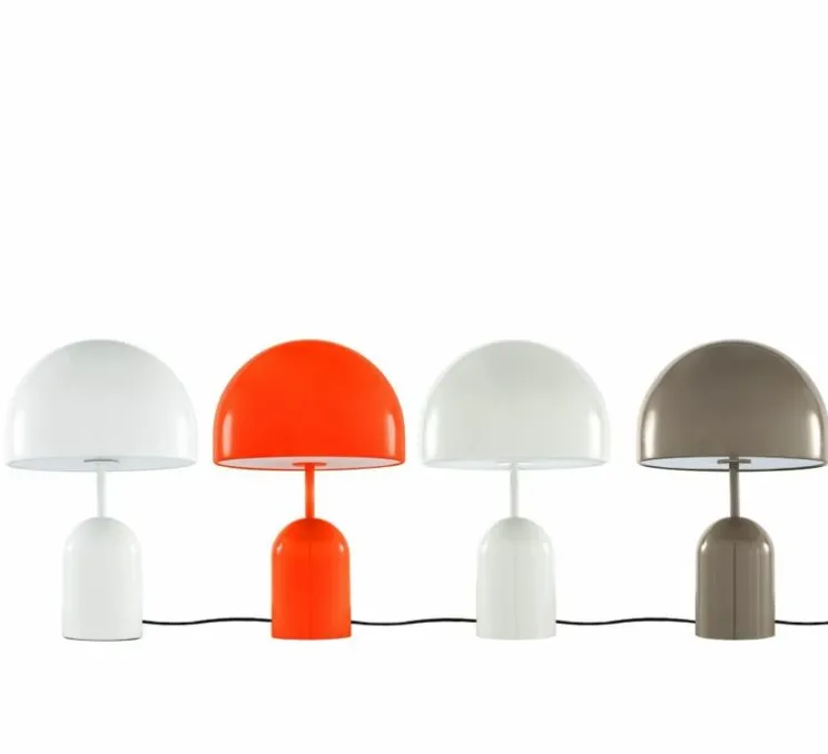 Lampe à poser, Bell, Gris clair, LED, dim, 3000K, 800 lm, L11,5cm, H42,5cm - Tom Dixon