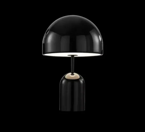 Lampe à poser, Bell, noir, LED, dim, 3000K, 800 lm, Ø28cm, H42,5cm - Tom Dixon