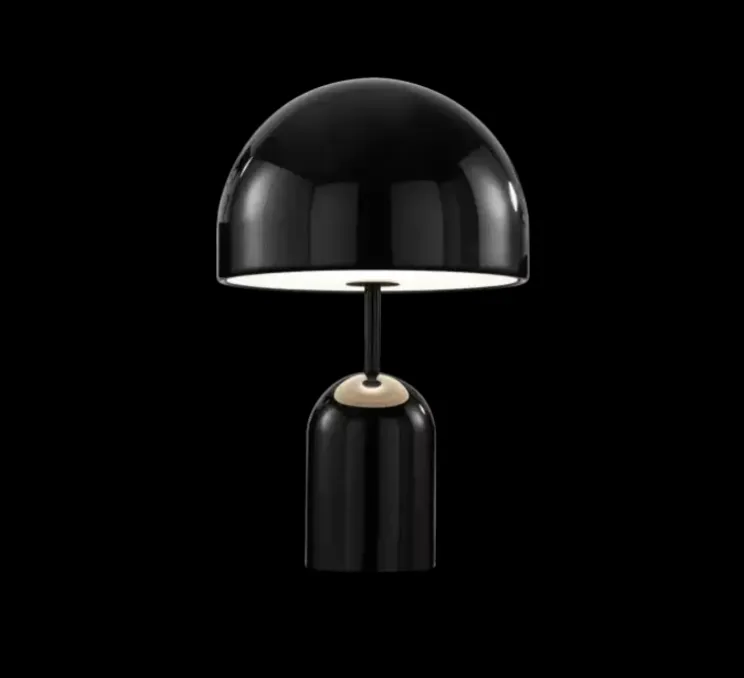 Lampe à poser, Bell, noir, LED, dim, 3000K, 800 lm, Ø28cm, H42,5cm - Tom Dixon