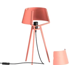 Lampe à poser, Bella, rose aurore, Ø27cm, H51,6cm - Tonone