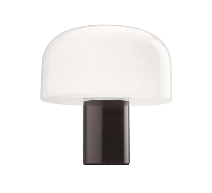 Lampe à poser, Bellhop Glass T, marron Cioko, Ø33cm, H33,9cm - Flos
