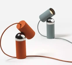 Lampe à poser, Bilboquet, bleu sauge, L5,95cm, H20,3cm - Flos