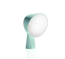 Lampe à poser, Binic, vert d'eau, Ø22cm, H24cm - Foscarini
