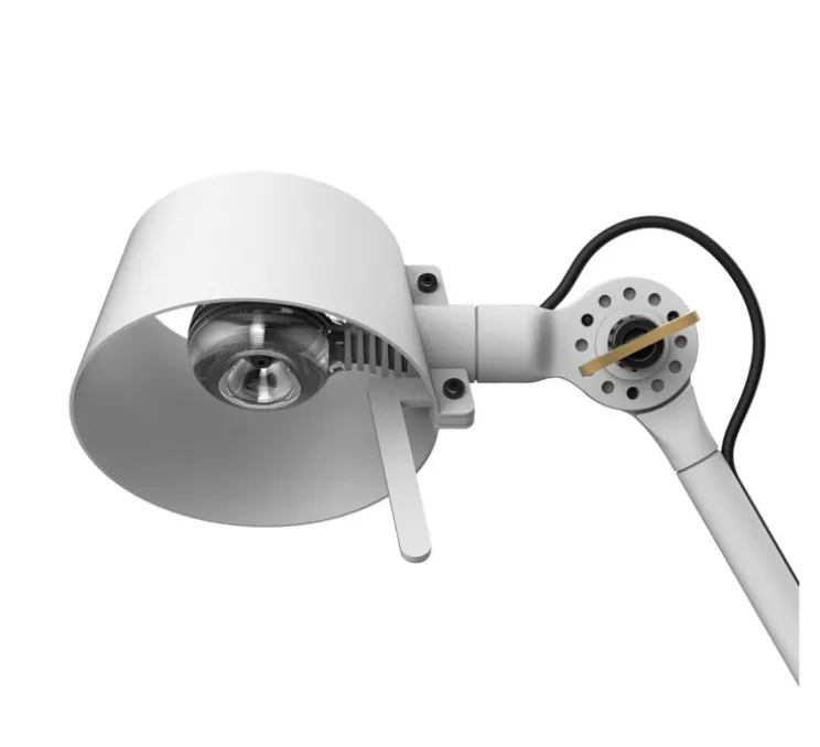Lampe à poser, Bolt10, blanc brume, LED, dim, 2700K, 640 lm, L10cm, H59,6cm - Tonone