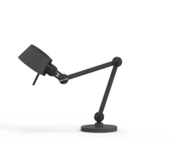 Lampe à poser, Bolt petit, gris, laiton, L57cm, H29cm - TONONE