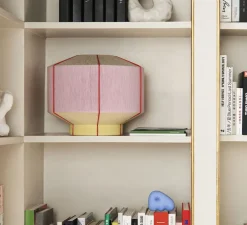 Lampe à poser, Bonbon 380, crème glacée, rose, Ø38cm, H32cm - HAY