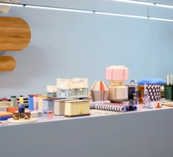 Lampe à poser, Bonbon 380, crème glacée, rose, Ø38cm, H32cm - HAY