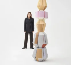 Lampe à poser, Bonbon 380, crème glacée, rose, Ø38cm, H32cm - HAY