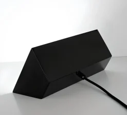 Lampe à poser, Brooke, noir, L14cm, H31cm - Zangra