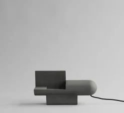 Lampe à poser, Brutalist, gris, L40cm, H21cm - 101 Copenhagen