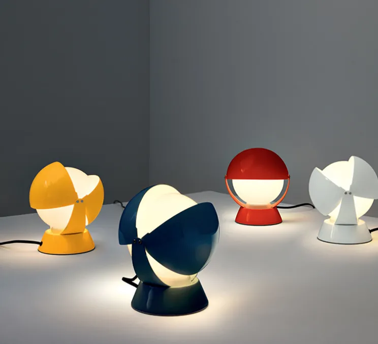 Lampe à poser, Buonanotte, blanc, Ø17,6cm, H19,3cm - Stilnovo