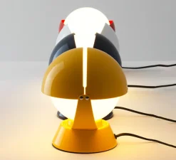 Lampe à poser, Buonanotte, rouge, Ø17,6cm, H19,3cm - Stilnovo