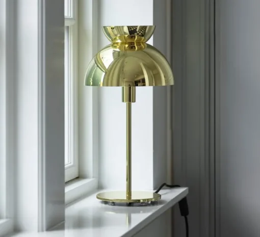 Lampe à poser, Butterfly, laiton, Ø21cm, H40cm - Frandsen