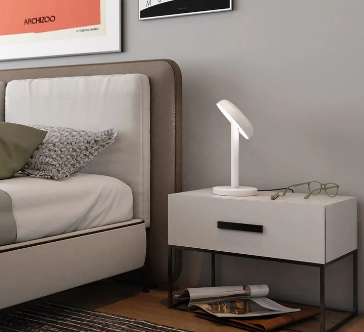 Lampe à poser, Cabriolette table, blanc, LED, dim, 2700K, 1119 lm, Ø15,5cm, H28cm - Martinelli Luce