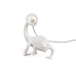 Lampe à poser caméléon, Chameleon Lamp Still, blanc, L17cm, H14cm - Seletti