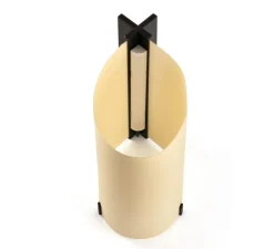 Lampe à poser, Cata, frȇne noir, LED, 2200K, 80 lm, L13,5cm, H25cm - Faro