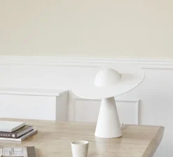 Lampe à poser, Ceramic, blanc, L33cm, H11,2cm - Moebe