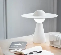 Lampe à poser, Ceramic, blanc, L33cm, H11,2cm - Moebe