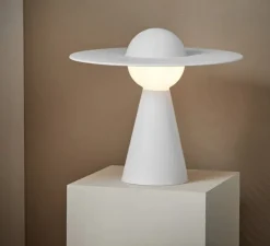 Lampe à poser, Ceramic, blanc, L33cm, H11,2cm - Moebe
